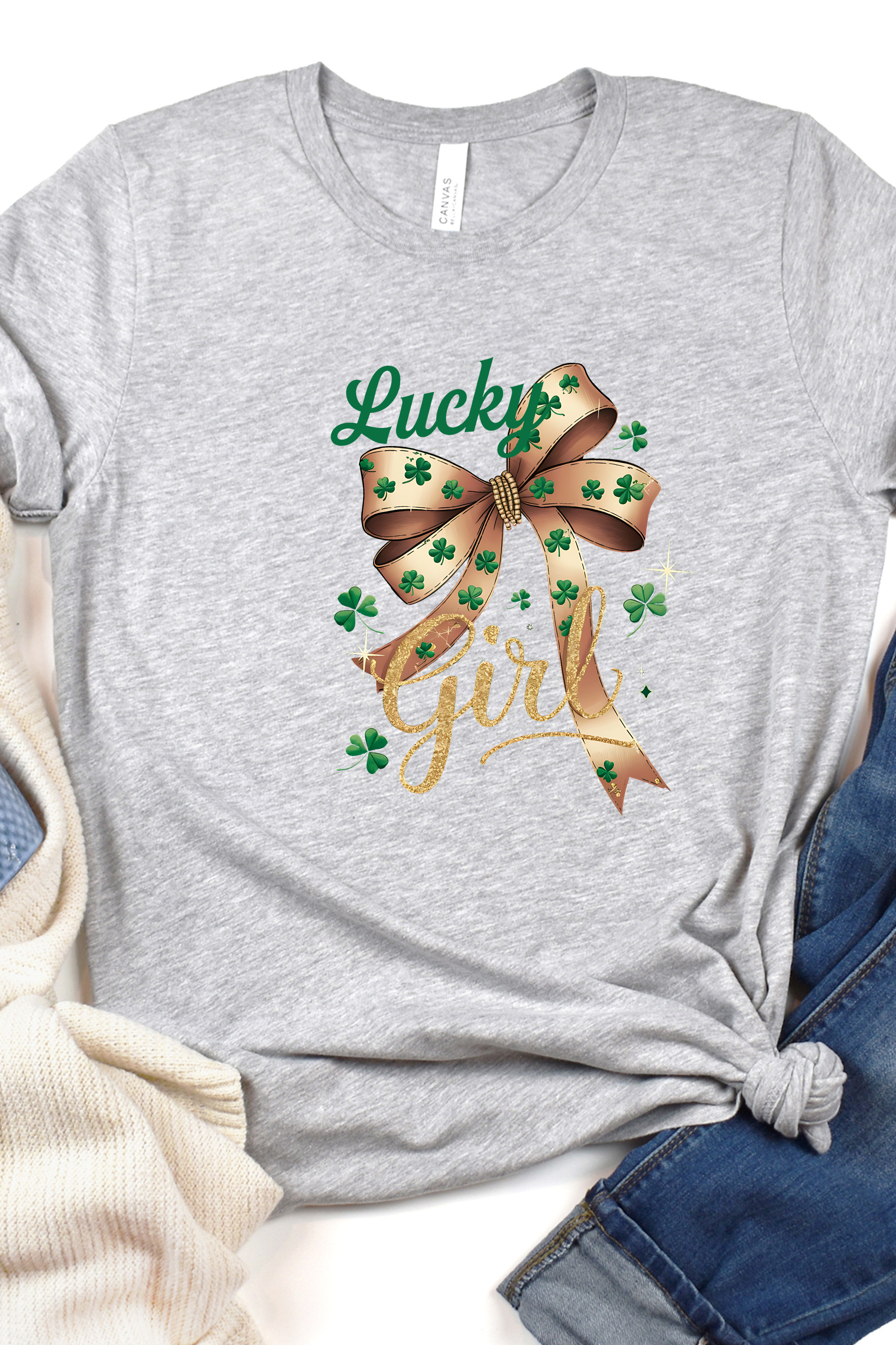 Lucky Girl 2026 - T‑Shirt |  Layer Your Story