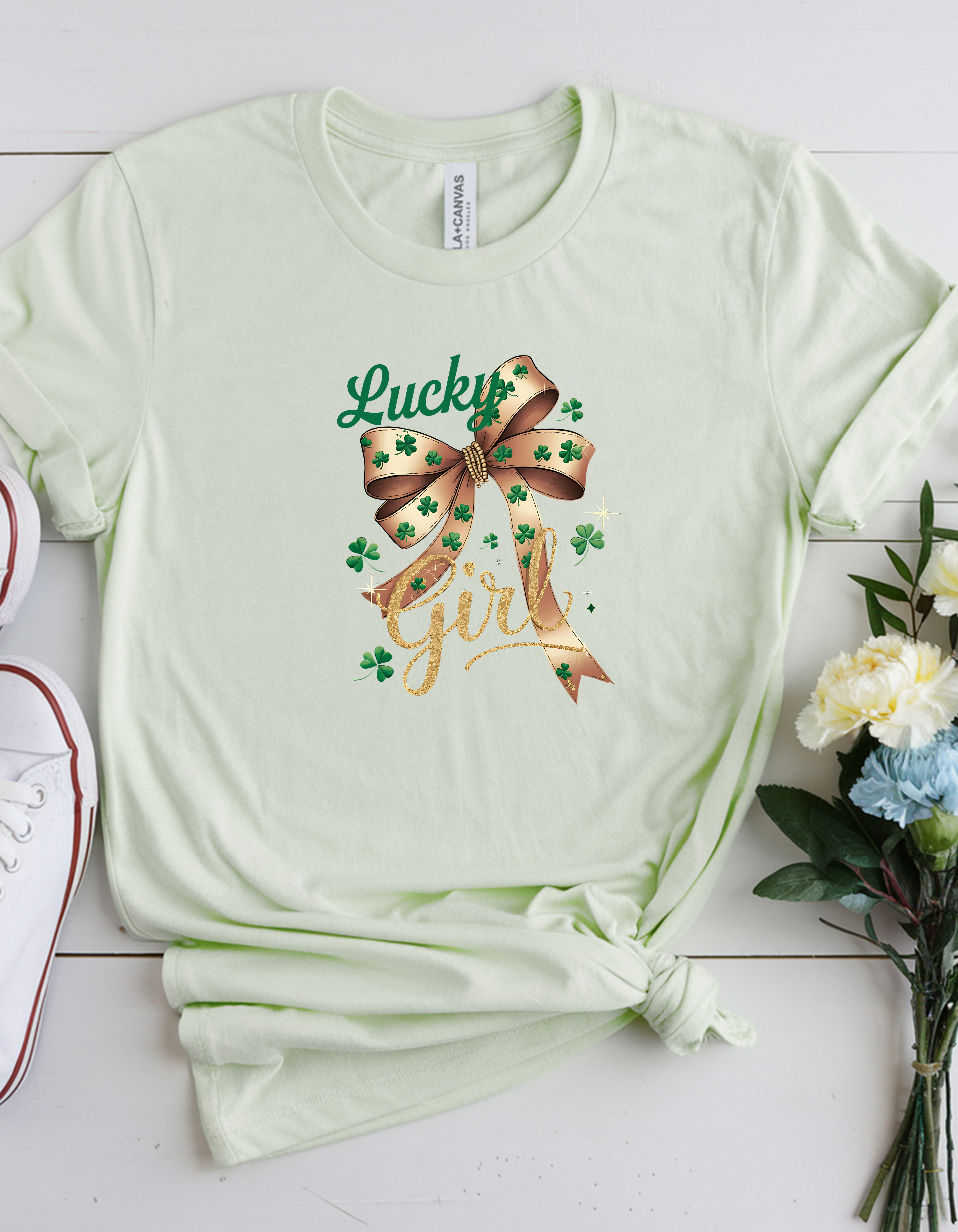 Lucky Girl 2026 - T‑Shirt |  Layer Your Story